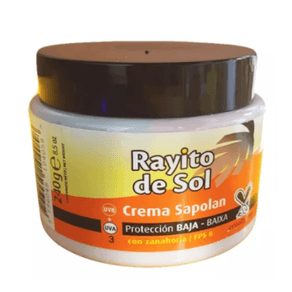 Rayito-De-Sol---Creme-Bronzeador-Sapolan-Fps-6---Pote-240g