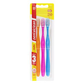 Escova-Dental-Dura-Dentalclean-Basic-Color-Leve-3-Pague-2-Unidades