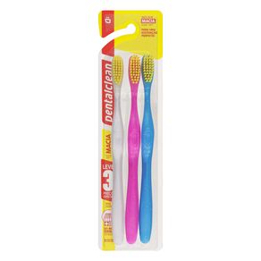 Escova-Dental-Macia-Dentalclean-Basic-Color-Leve-3-Pague-2-Unidades